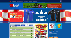 Desktop Screenshot of dbsport.hr